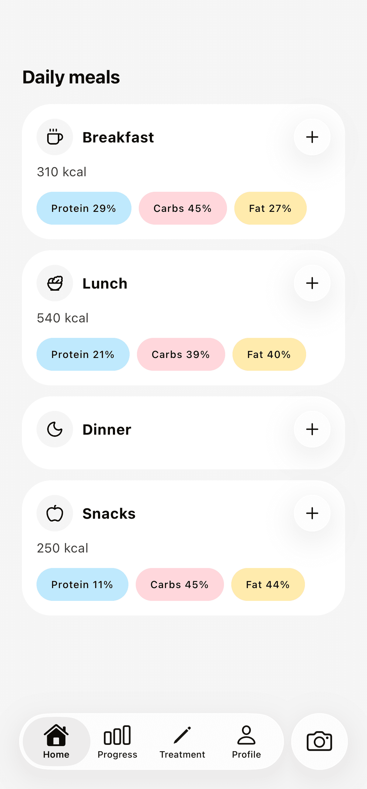 Get one gentle nudge in the Goala app